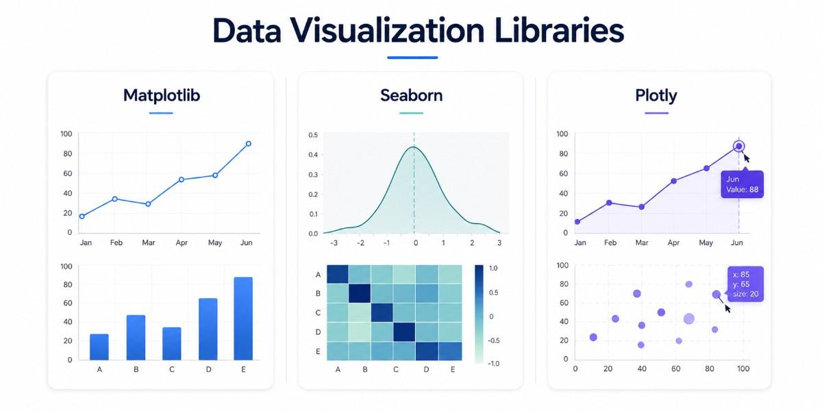 an image indicating the data visualization python libraries for data science